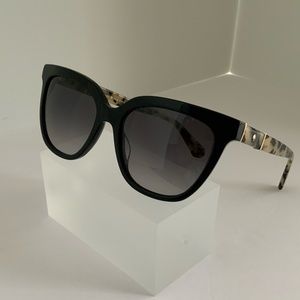 Kate Spade Black/Leopard ‘Kahli’ Sunglass NWT